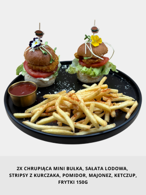 Mini burgery (zestaw dla dzieci)